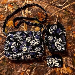 Wet Bradley Crossbody, ID Wallet and Makeup Case